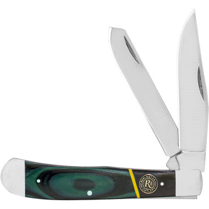 REMINGTON CUTLERY HUNTER 4.125" TRAPPER G10/SS<