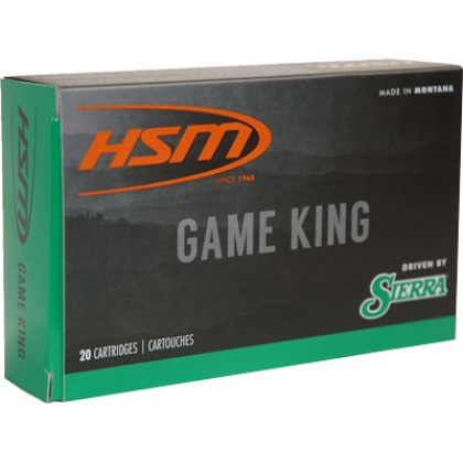 HSM 308 WIN 150GR GAME KING 20RD 25BX/CS