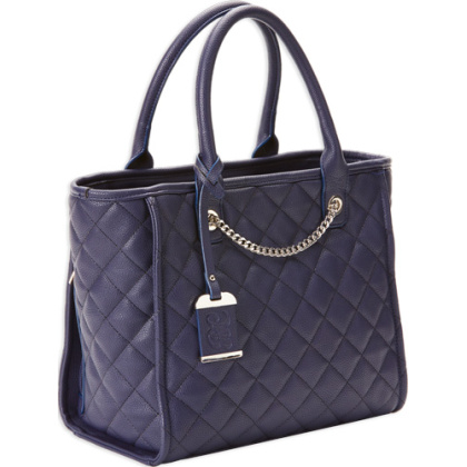 BULLDOG CONCEALED CARRY PURSE QUILTED TOTE STYLE NAVY<<