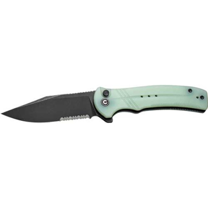 CIVIVI KNIFE COGENT 3.47" NATURAL G10/BLACK STONEWASH