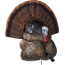 FLEXTONE THUNDER CREEPER STRUTTER DECOY W/ FOLDING FAN