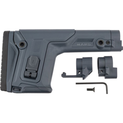 F.A.B. DEFENSE RAPID ADJUSTMNT PRECISION STOCK GREY AR PLTFRM
