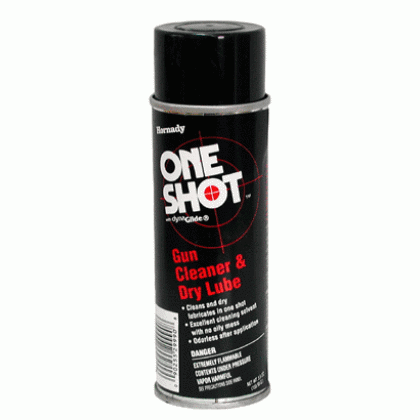 HORNADY ONE SHOT DRY LUBE 5OZ. AEROSOL CAN
