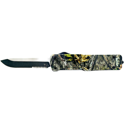 TEMPLAR KNIFE LARGE ZINC OTF MOOB 3.5" D2 BLK DROP POINT!