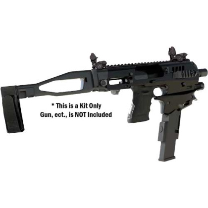 CAA MCK MICRO CONVERSION KIT FOR GLOCK 20/21 BRACE BLACK
