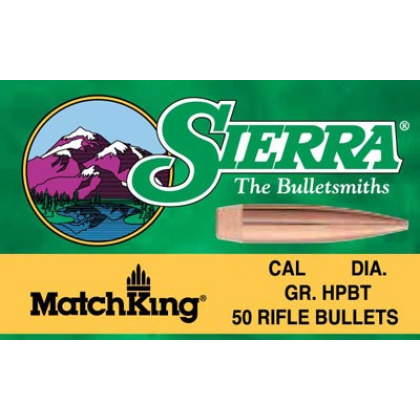 SIERRA BULLETS .30 CAL .308 175GR HP-BT MATCH 100CT