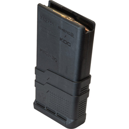 AMEND2/KDG SCAR MAGAZINE 7.62X 51 NATO/308 20 RD BLACK