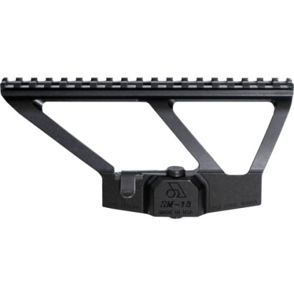 ARSENAL SCOPE MOUNT SM-13 7.625" PICATINNY RAIL BLACK