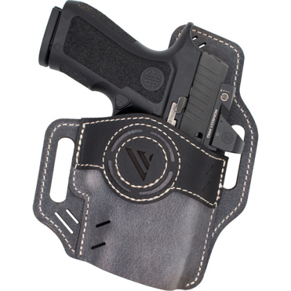 VERSACARRY LUNA HOLSTER OWB GREY BASE BLACK PATCH SIZE 3!