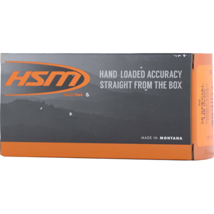 HSM 38 SPECIAL 158GR HARD CAST SWC 50RD 20BX/CS !