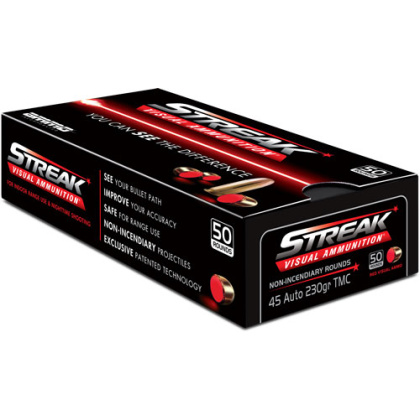 AMMO INC 45 ACP 230GR TMC RED STREAK 5ORD 20BX/CS <