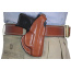 DESANTIS MAVERICK HOLSTER RH OWB LEATHER RUGER LCP TAN<