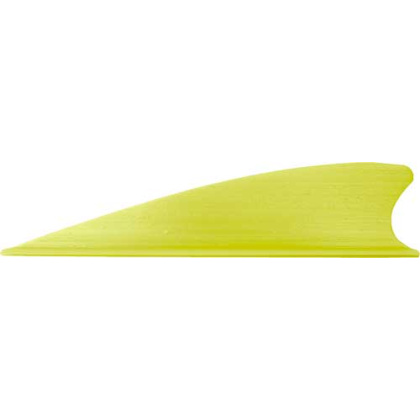 TAC VANES MATRIX 2.25" SHIELD CUT YELLOW 36 PACK
