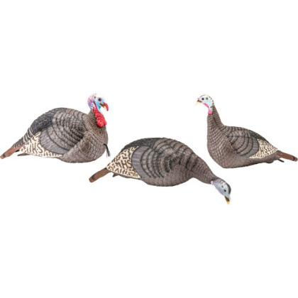 HS STRUT TURKEY DECOY FLOCK STRUT-LITE HEN/JAKE/FEEDER!