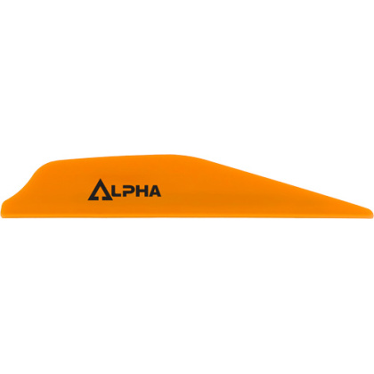 BOHNING ALPHA AR 1250 VANE 2.8" NEON ORANGE 36PK