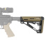 HOGUE AR-15 COLLAPSIBLE STOCK FDE RUBBER COMMERCIAL