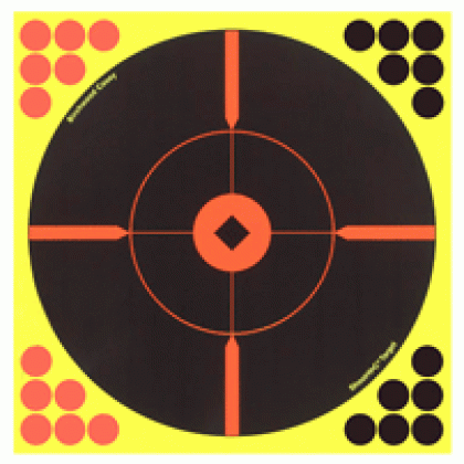 B/C TARGET SHOOT-N-C 12" CROSSHAIR BULL'S-EYE 5 TARGETS