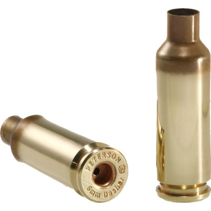 PETERSON UNPRIMED CASES 6MM DASHER 50PACK 10BX/CS