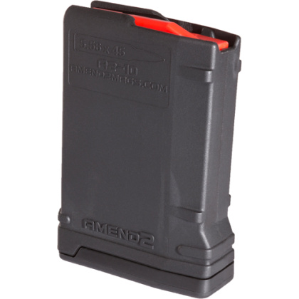 AMEND2 AR-15 MAGAZINE 5.56X45 10 RD POLYMER BLACK<