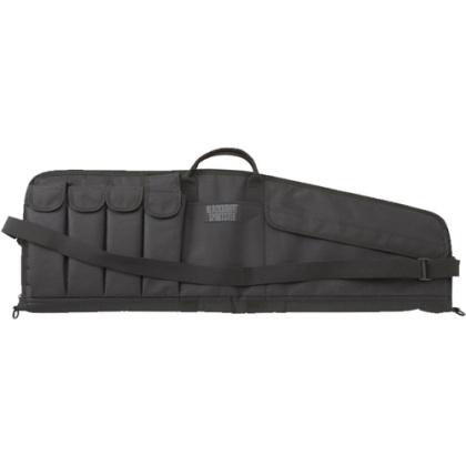 BLACKHAWK SPORT 36" TACTICAL CARBINE CASE 4 MAG HOLDERS BLK