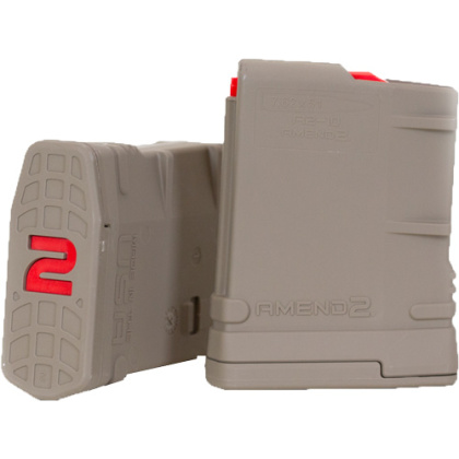 AMEND2 AR-10 SR-25 MAG 7.62X51 10 RD POLYMER FDE<