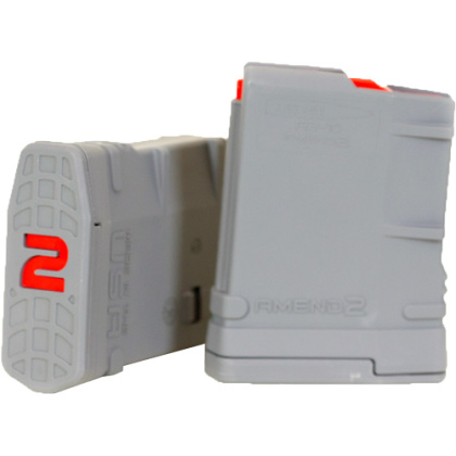 AMEND2 AR-10 SR-25 MAG 7.62X51 10 RD POLYMER GRAY<