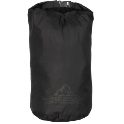 RED ROCK ROLL TOP DRY BAG 13 LITER WATERPROOF BLACK