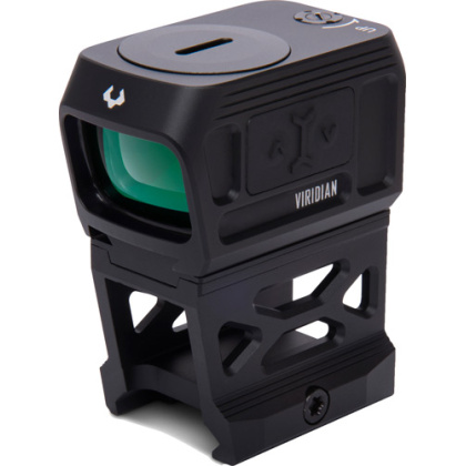 VIRIDIAN REFLEX SIGHT RFX45 5MOA GREEN DOT HIGH PIC MOUNT