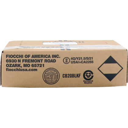 FIOCCHI 20GA 2.75" 3/4OZ #7.5 1075FPS 250RD CASE LOT