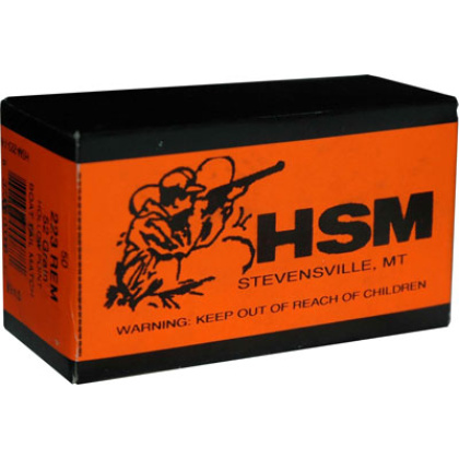 HSM 223 REM 52GR MATCH BTHP 50RD 10BX/CS