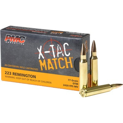 PMC 223 REM 77GR OTM 20RD 40BX/CS