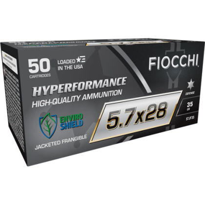 FIOCCHI 5.7X28 35GR JACKET FRANGIBLE 50RD 10BX/CS