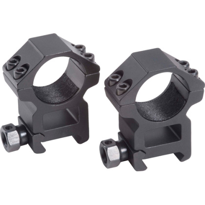 TRADITIONS RINGS TACTICAL 1" 4 SCREW MEDIUM MATTE BLACK