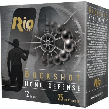 RIO HOME DEFENSE 12GA 2.75" 1 BUCK 9 PELLET 25RD 10BX/CS