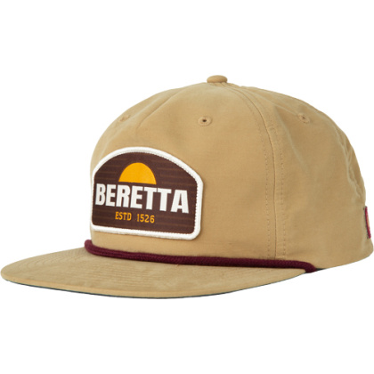 BERETTA CAP SUNSET ROPE TRUCKER TAN