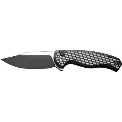 CIVIVI KNIFE STORMHOWL 3.3" BLACK ALUMINUM/BLACK STONEWASH