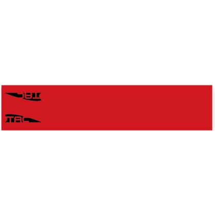 TAC VANES STANDARD ARROW WRAP 4.675" RED 13 PACK
