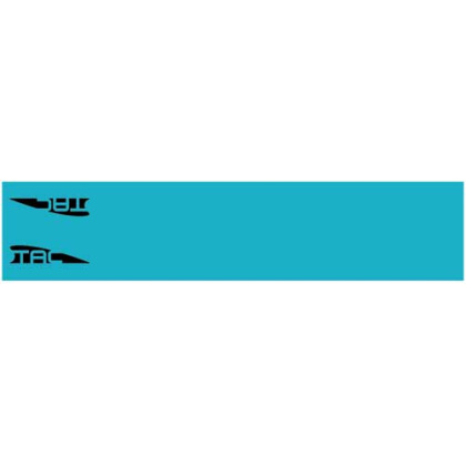 TAC VANES STANDARD ARROW WRAP 4.675" TURQUOISE 13 PACK