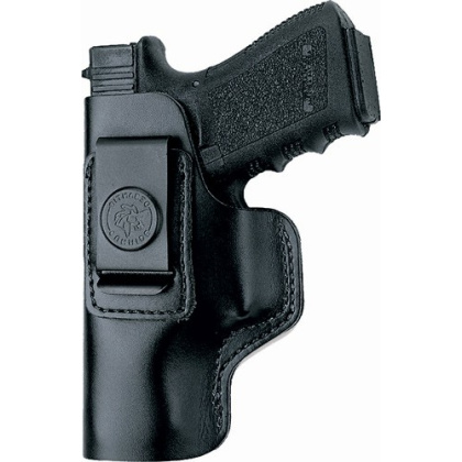 DESANTIS INSIDER HOLSTER IWB LH LTHR FITS GLOCK 26/27 BLACK
