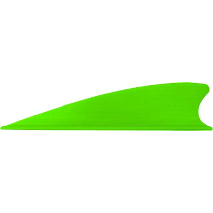 TAC VANES MATRIX 2.25" SHIELD CUT GREEN 36 PACK