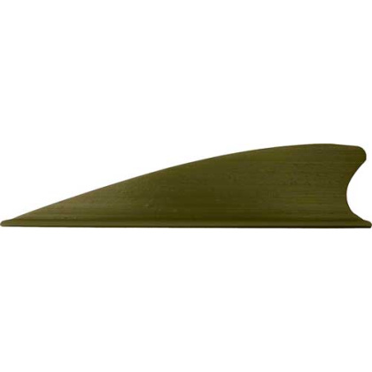 TAC VANES MATRIX 2.25" SHIELD CUT OD GREEN 36 PACK!