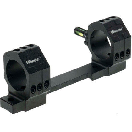 WHEELER 1 PIECE SCOPE MOUNT REM 700 LA 30MM MEDIUM BLACK<