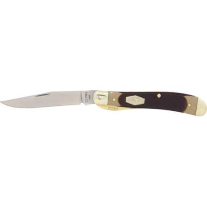 OLD TIMER KNIFE GUNSTOCK TRPPR 1-BLADE 3.1" S/S DELRIN
