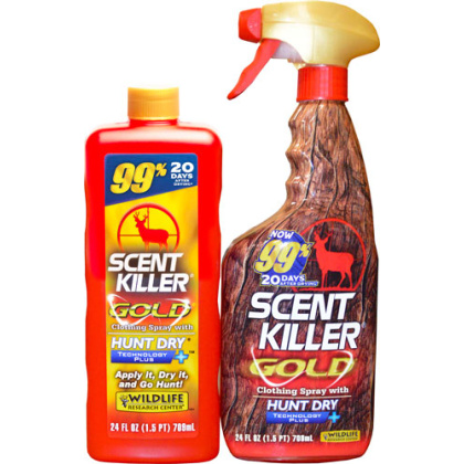 WRC CASE PACK OF 3 SCENT ELIMINATION GOLD COMBO 2-24OZ