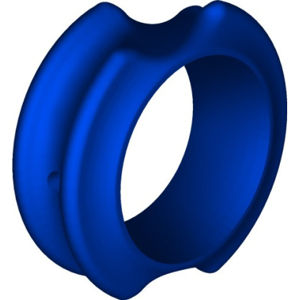 G5 PEEP SIGHT META PRO LARGE HUNTER 1/4" BLUE