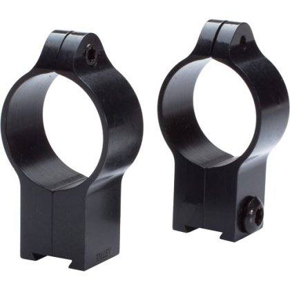 TALLEY RINGS HIGH 1" ANSCHUTZ RIMFIRE DOVETAIL BLACK