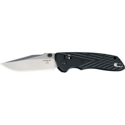 HOGUE DEKA 3.25" ABLE LCK FLDR CLIP POINT G-10 FRAME BLACK