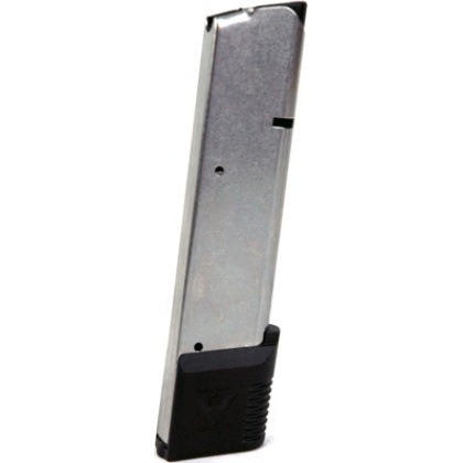 WILSON MAGAZINE 1911 45ACP 10RD EXT. SS POLYMER PAD
