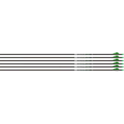 EASTON AXIS 5MM 500 W/ HALFOUT 6-PACK W/ 2" BLAZER VANES