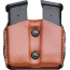 DESANTIS DOUBLE MAG POUCH OWB LTHR FITS GLOCK 17/19/23/22 TN